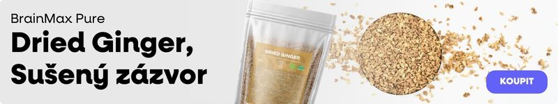 BrainMax Pure Dried Ginger, Sušený zázvor